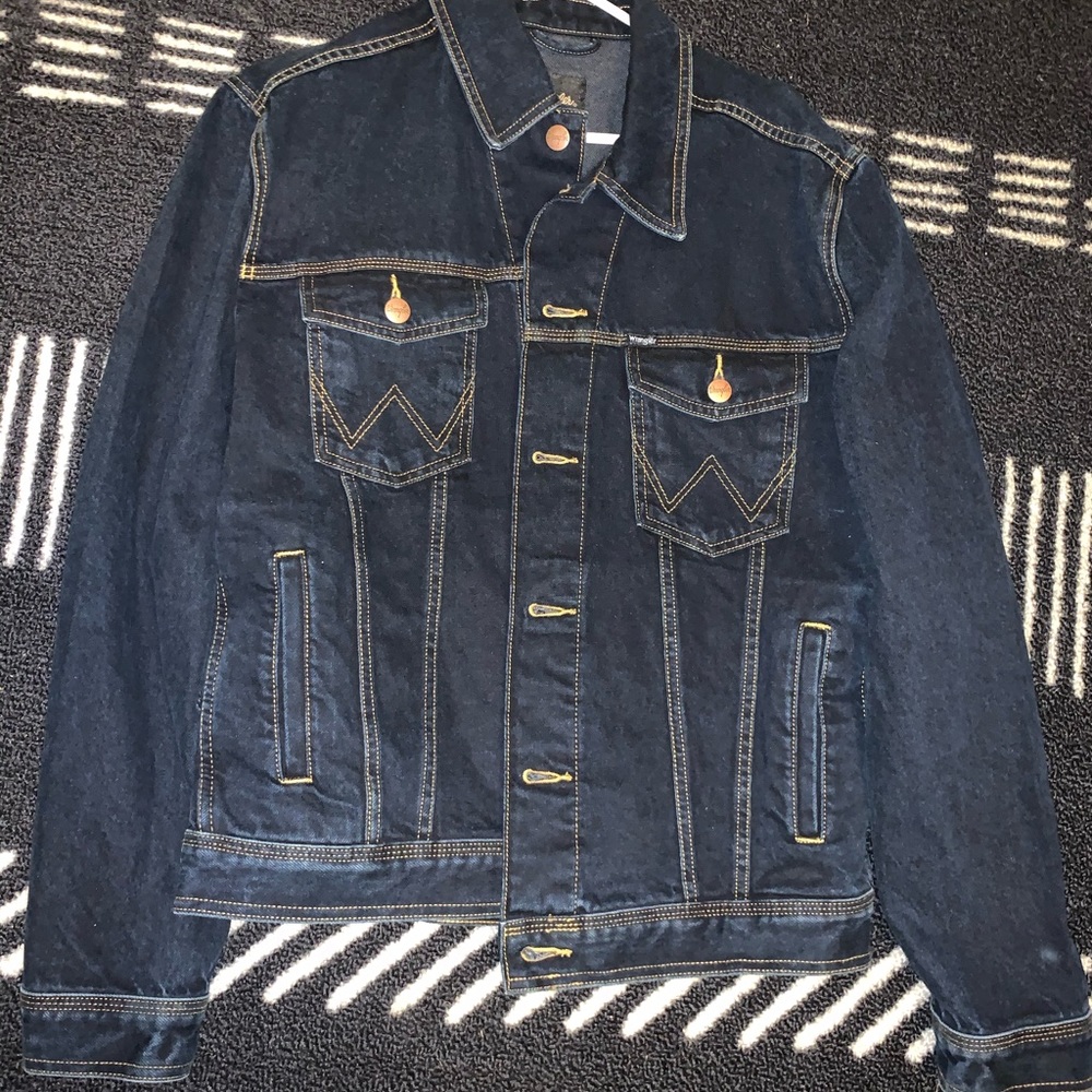 Wrangler Western Denim Jean Jacket Large